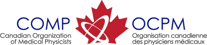 Logo for the Canadian Organization of Medical Physicists